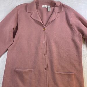 Liz Claiborne Soft Mauve Knit Top